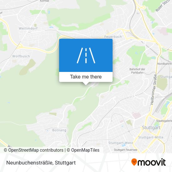 Neunbuchensträßle map