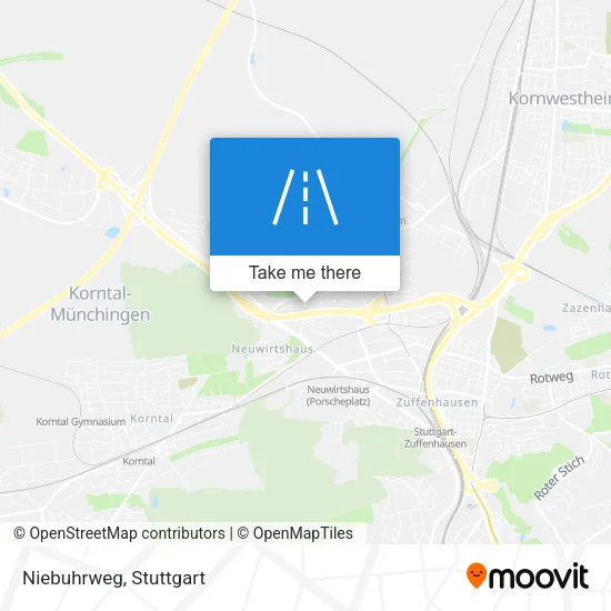 Карта Niebuhrweg