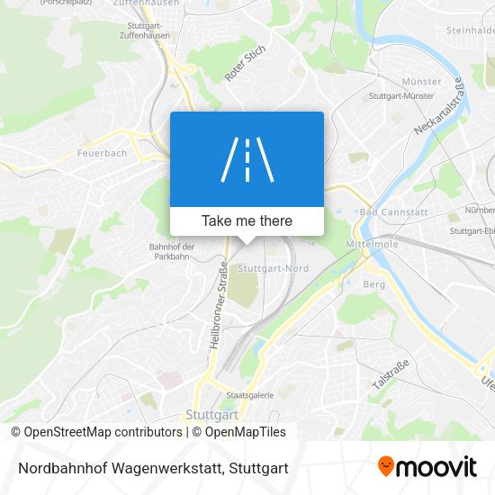Nordbahnhof Wagenwerkstatt map