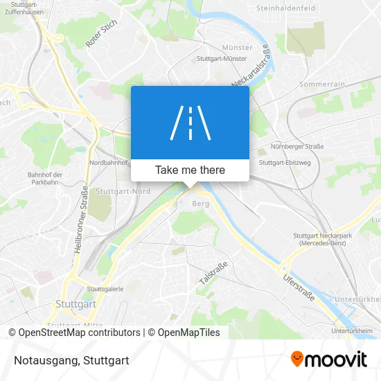 Карта Notausgang