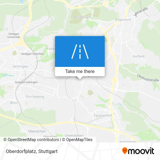 Карта Oberdorfplatz