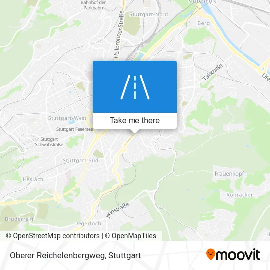 Карта Oberer Reichelenbergweg