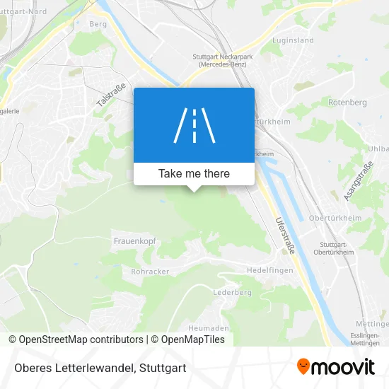 Карта Oberes Letterlewandel
