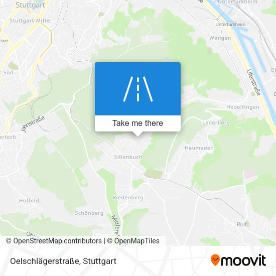 Карта Oelschlägerstraße