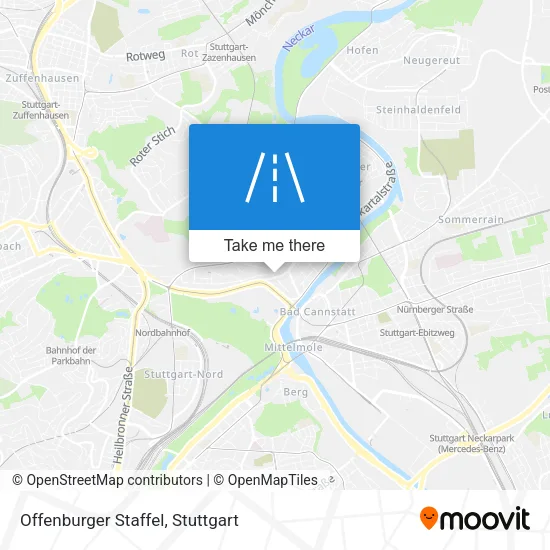 Карта Offenburger Staffel