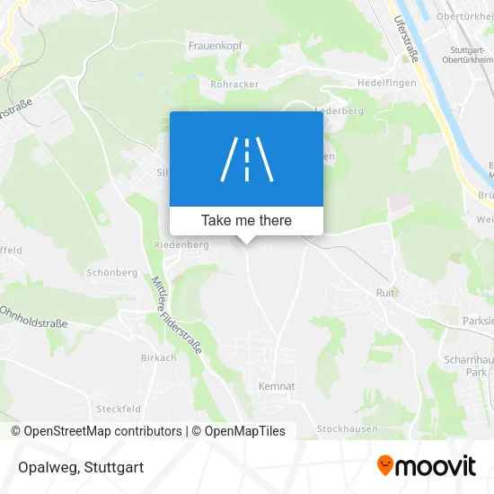 Карта Opalweg