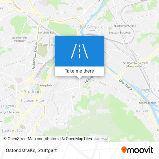 Ostendstraße map