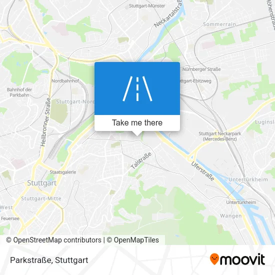 Карта Parkstraße