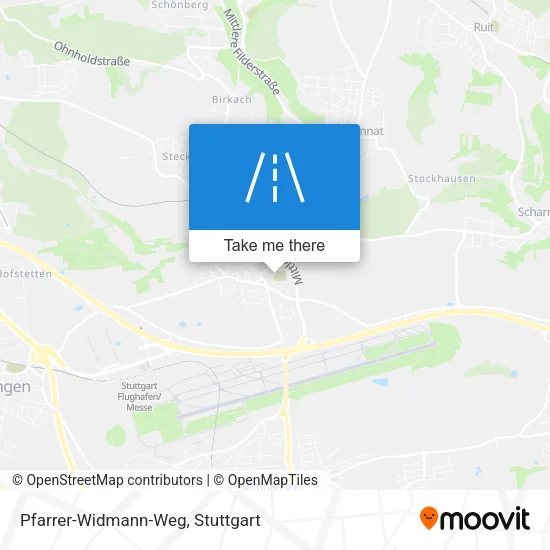 Pfarrer-Widmann-Weg map