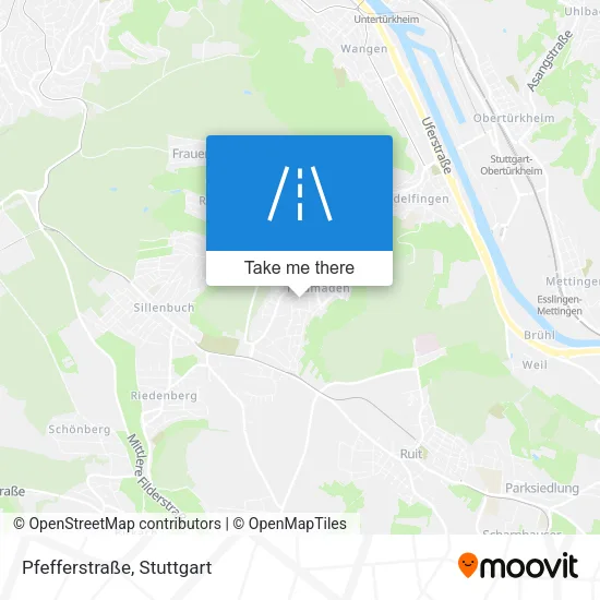 Карта Pfefferstraße