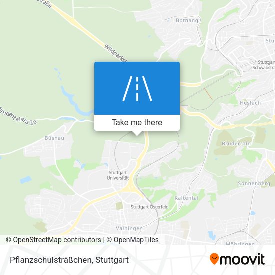 Pflanzschulsträßchen map