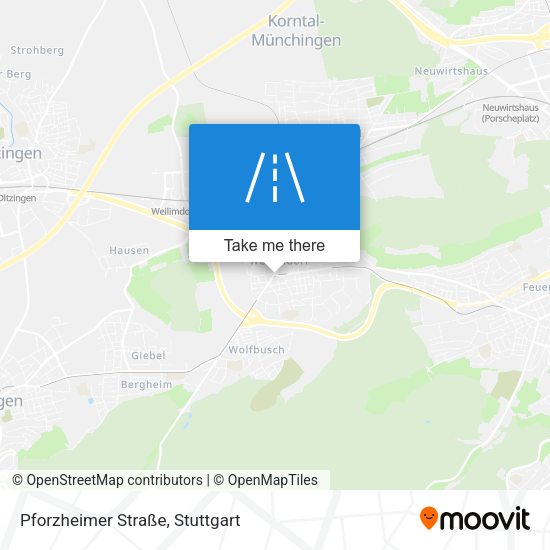 Pforzheimer Straße map