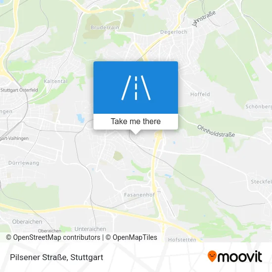 Карта Pilsener Straße