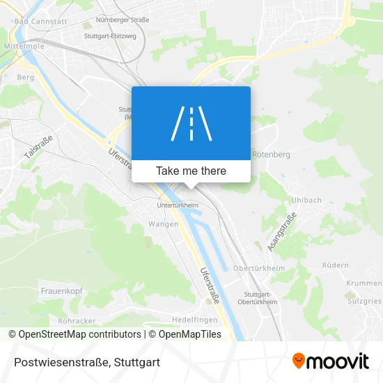 Карта Postwiesenstraße