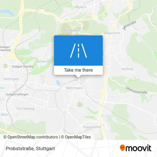 Карта Probststraße