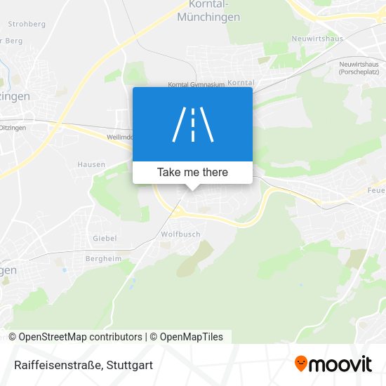 Raiffeisenstraße map