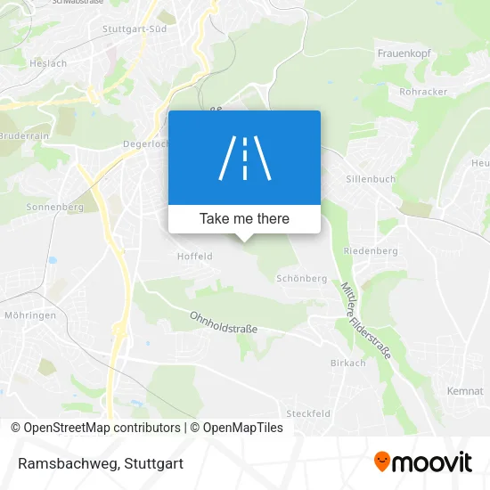 Карта Ramsbachweg