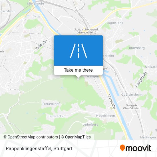 Rappenklingenstaffel map
