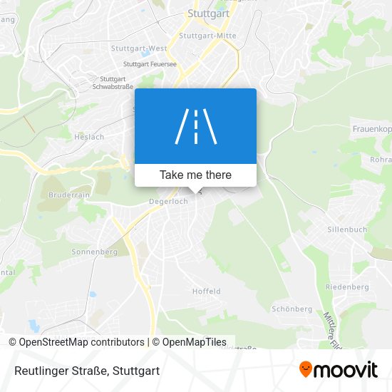 Reutlinger Straße map