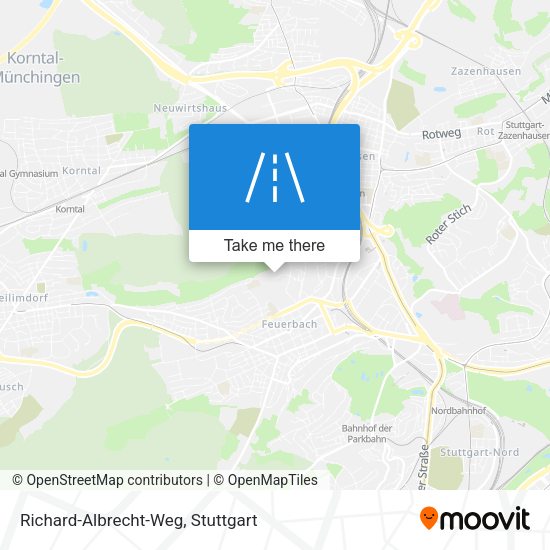 Richard-Albrecht-Weg map