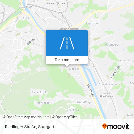 Riedlinger Straße map