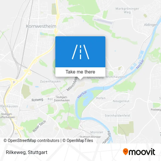 Карта Rilkeweg