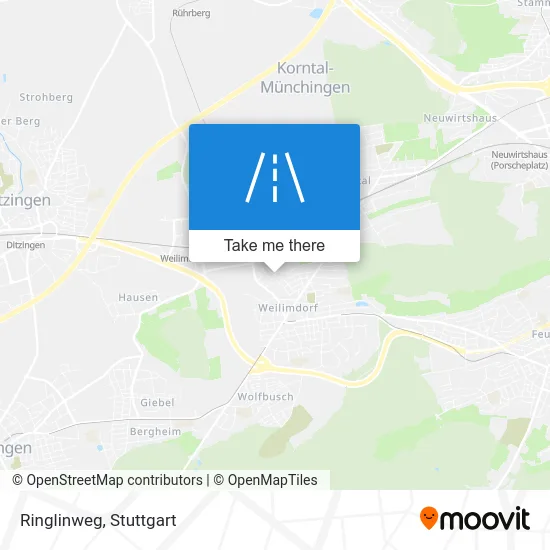 Карта Ringlinweg