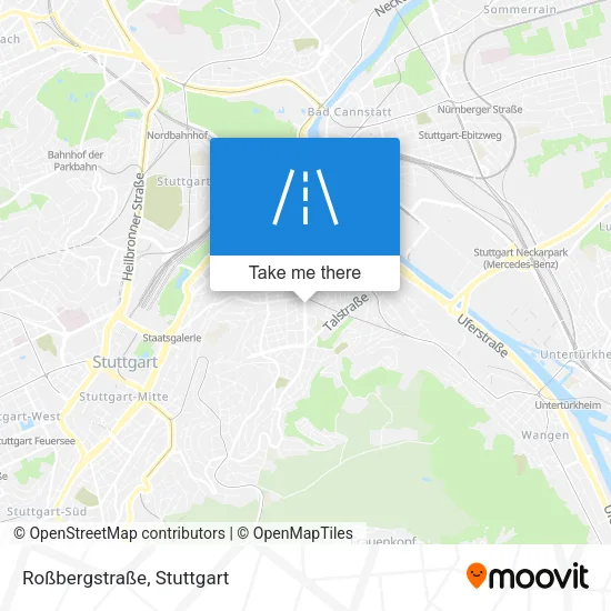 Карта Roßbergstraße