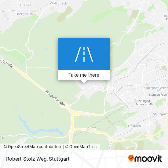 Robert-Stolz-Weg map