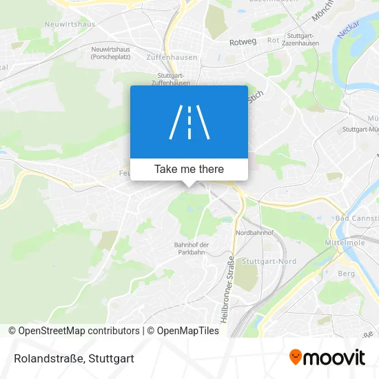 Карта Rolandstraße