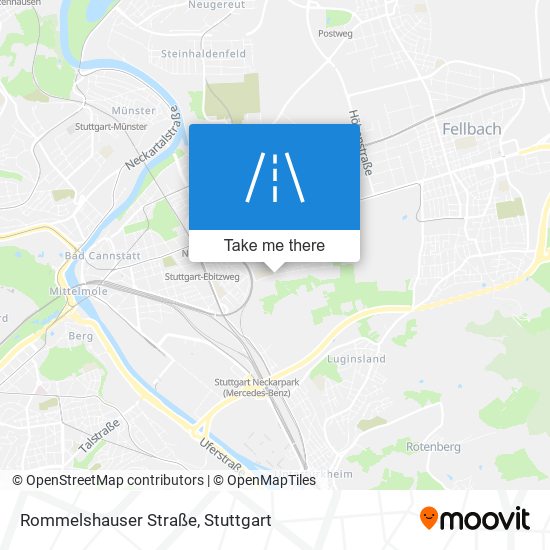 Rommelshauser Straße map