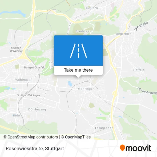 Rosenwiesstraße map