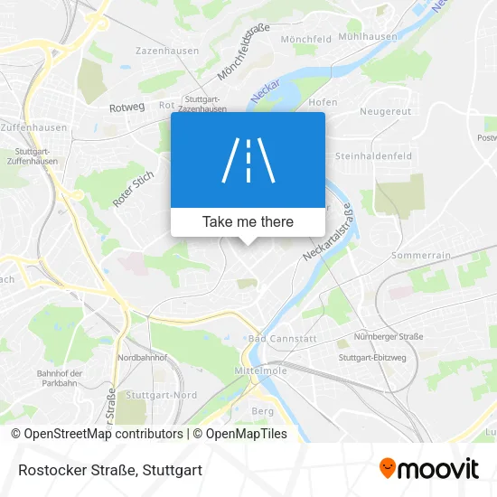 Карта Rostocker Straße