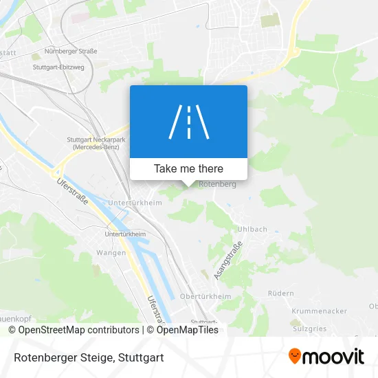 Карта Rotenberger Steige