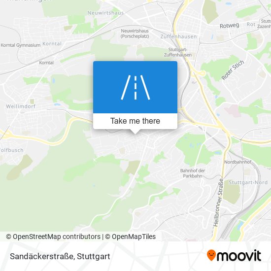 Sandäckerstraße map