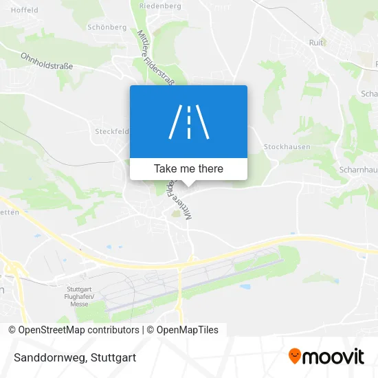 Карта Sanddornweg