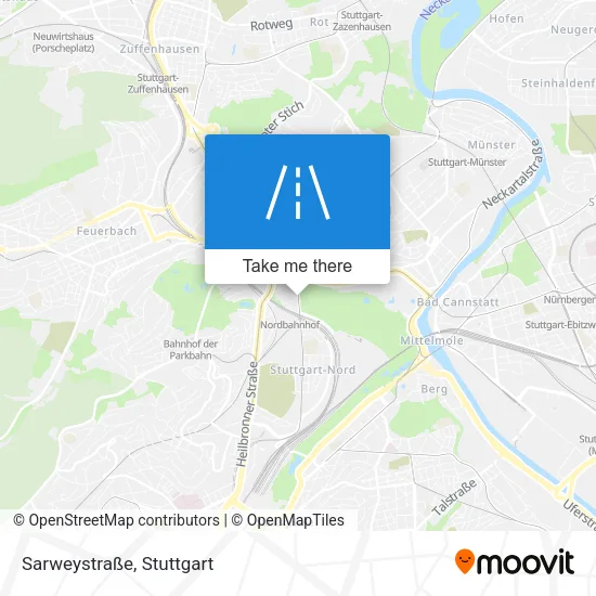 Карта Sarweystraße
