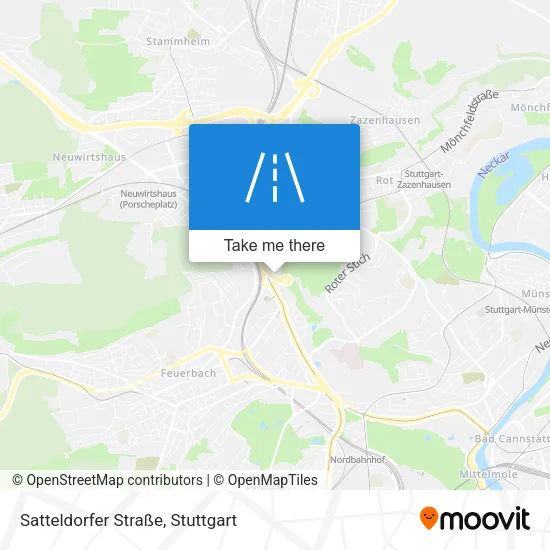 Карта Satteldorfer Straße