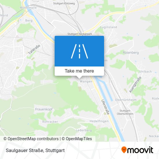 Saulgauer Straße map