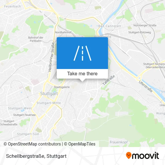 Карта Schellbergstraße