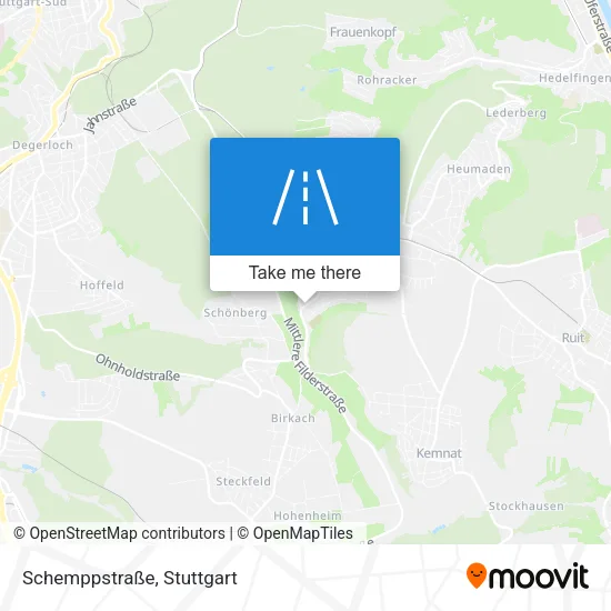 Карта Schemppstraße