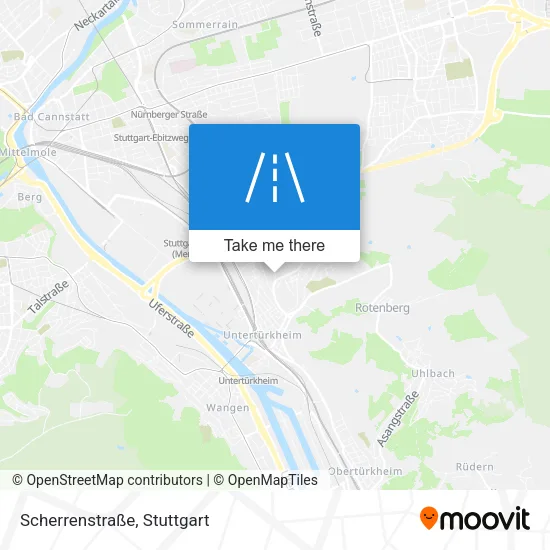 Карта Scherrenstraße