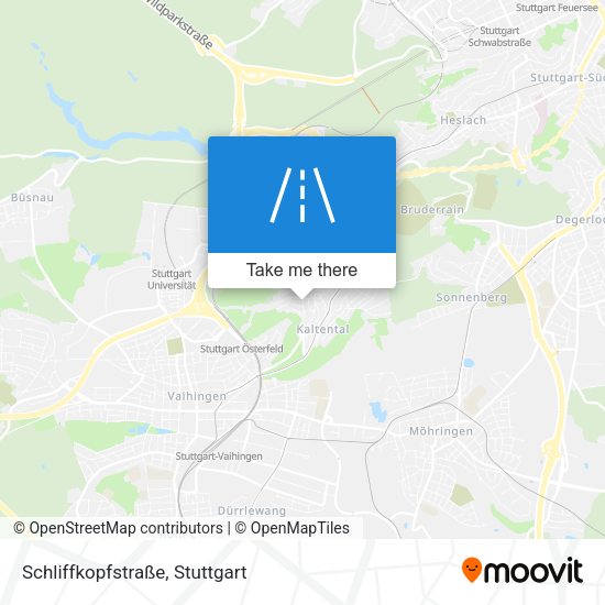 Schliffkopfstraße map