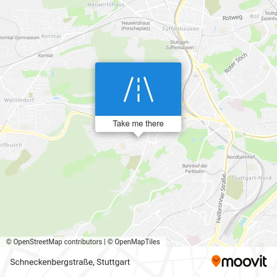 Карта Schneckenbergstraße