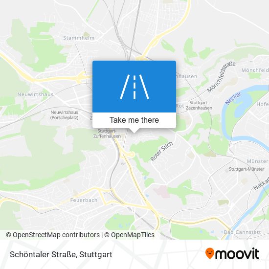 Schöntaler Straße map