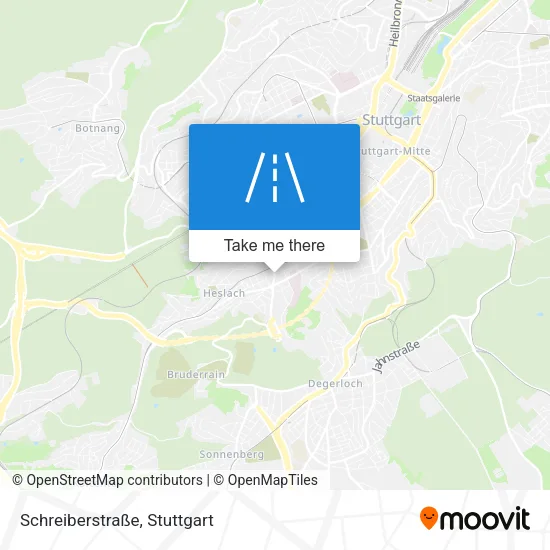 Карта Schreiberstraße