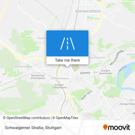 Карта Schwaigerner Straße