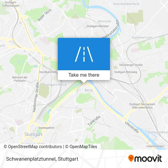 Карта Schwanenplatztunnel