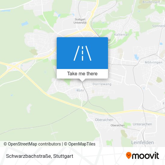 Schwarzbachstraße map