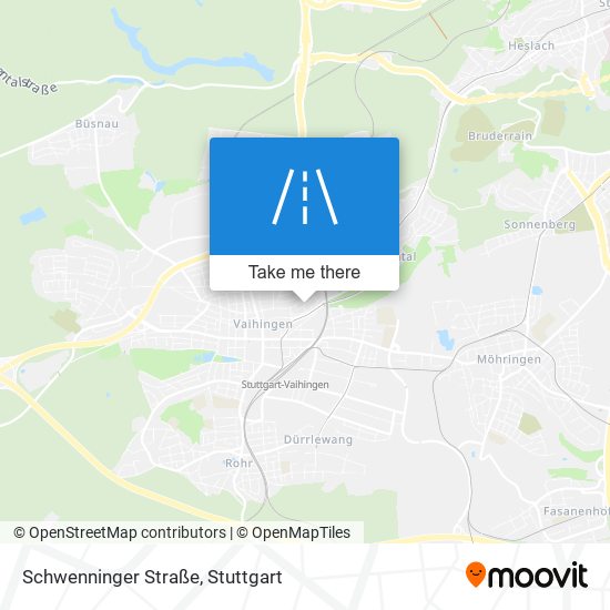 Schwenninger Straße map